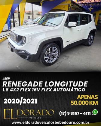 JEEP RENEGADE 1.8 16V FLEX LONGITUDE 4P AUTOMÁTICO